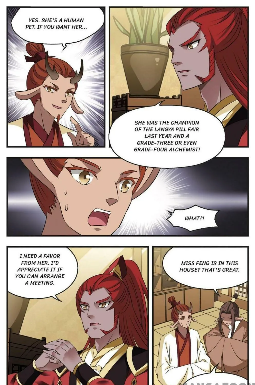 Read Feng Qi Cang Lan (Colored) chapter 361 image 3 on Lezhin