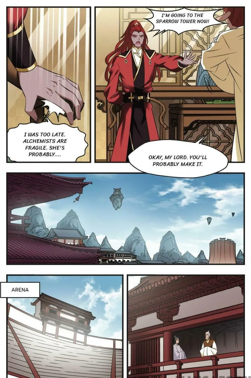 Read Feng Qi Cang Lan (Colored) chapter 361 image 7 on Lezhin