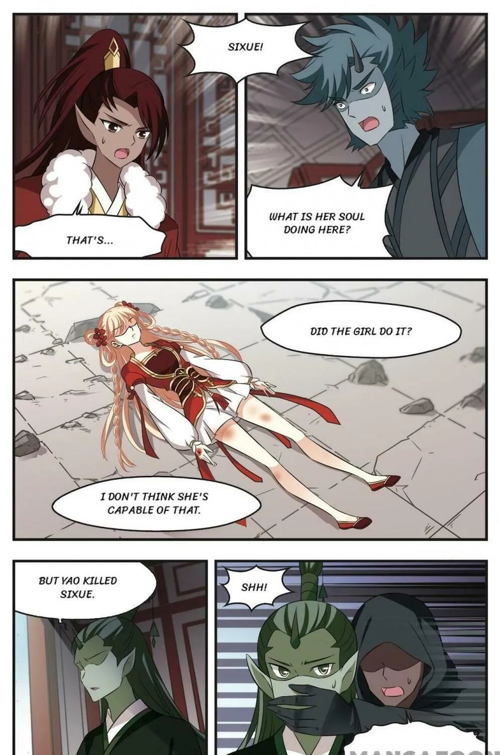 Read Feng Qi Cang Lan (Colored) chapter 364 image 10 on Lezhin