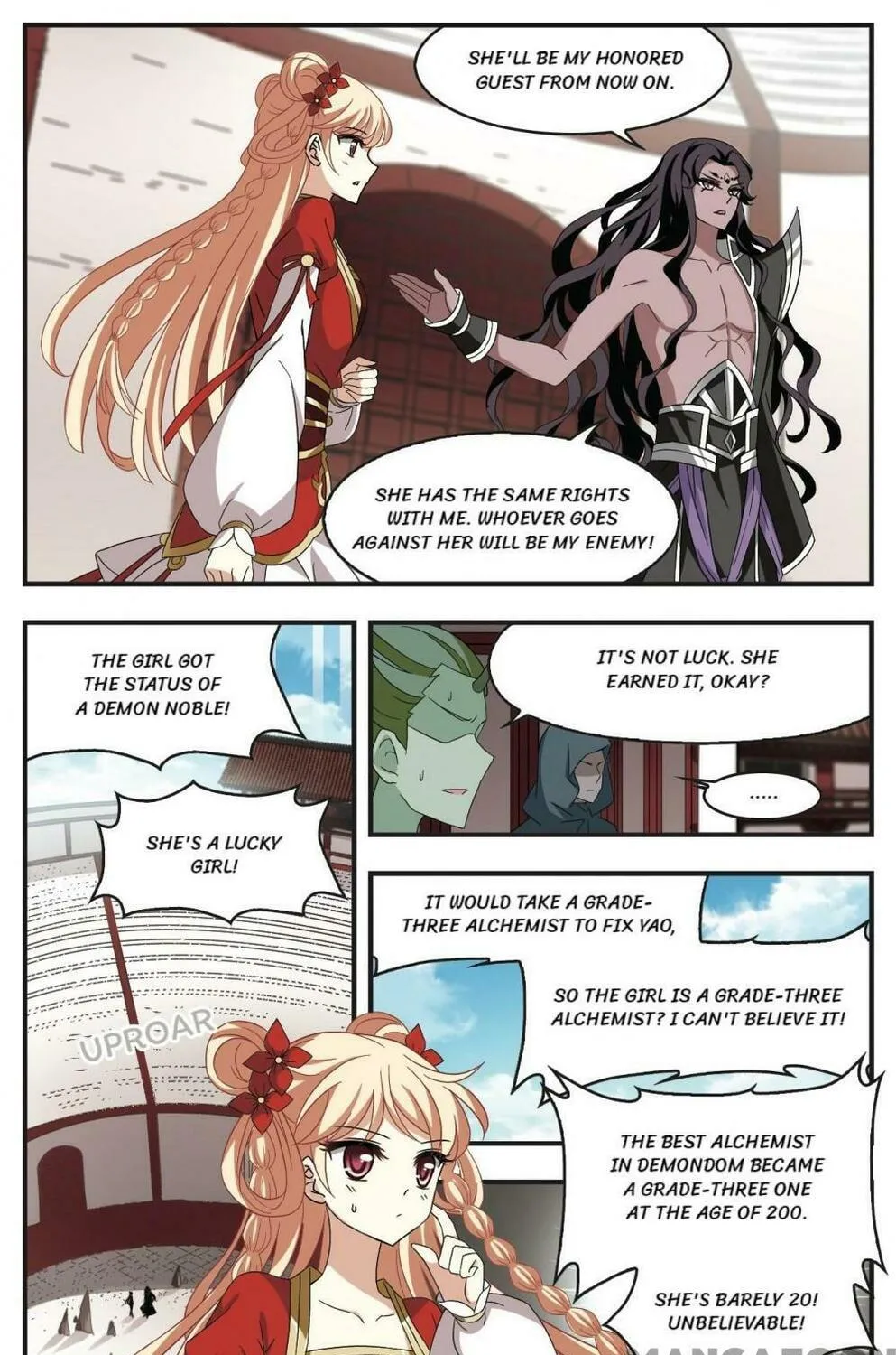 Read Feng Qi Cang Lan (Colored) chapter 366 image 4 on Lezhin