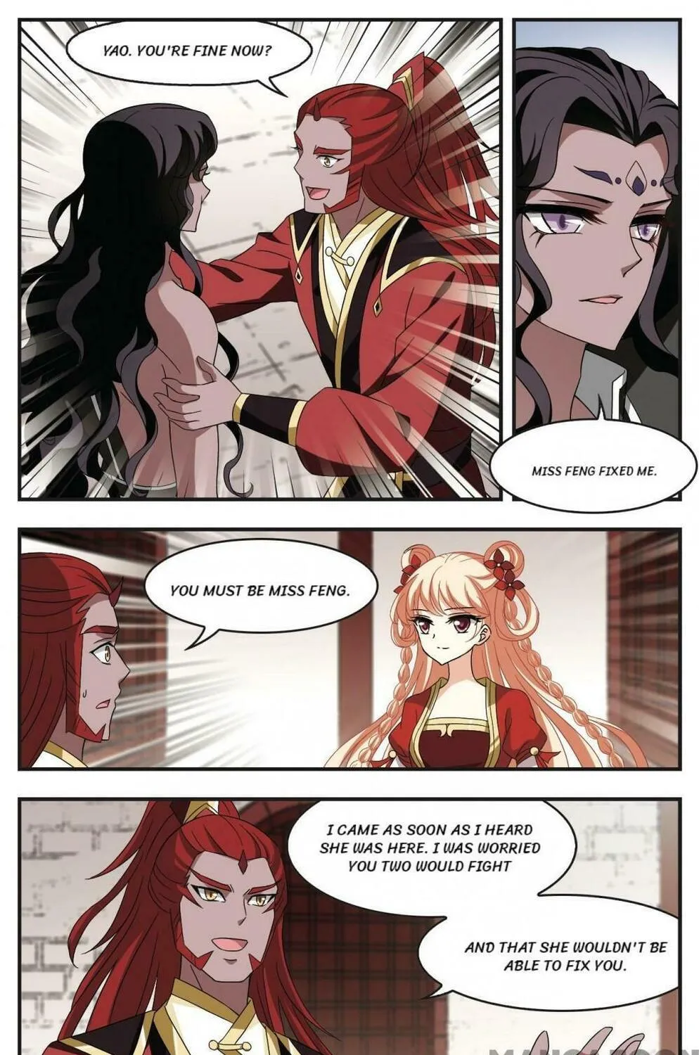 Read Feng Qi Cang Lan (Colored) chapter 366 image 8 on Lezhin