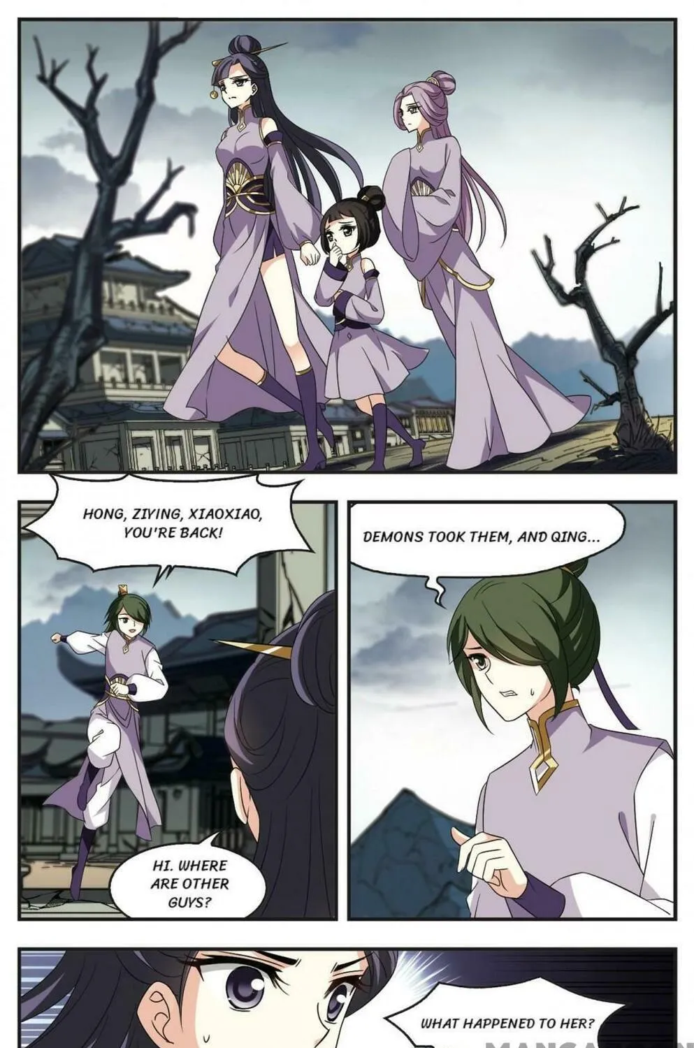Read Feng Qi Cang Lan (Colored) chapter 369 image 8 on Lezhin