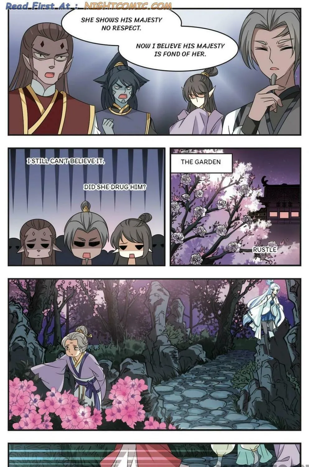 Read Feng Qi Cang Lan (Colored) chapter 375 image 8 on Lezhin