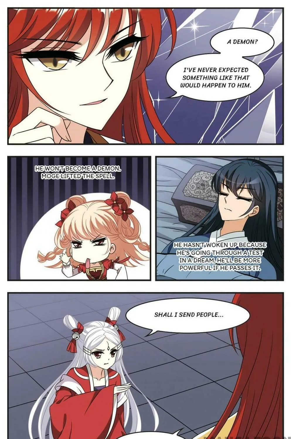 Read Feng Qi Cang Lan (Colored) chapter 380 image 4 on Lezhin