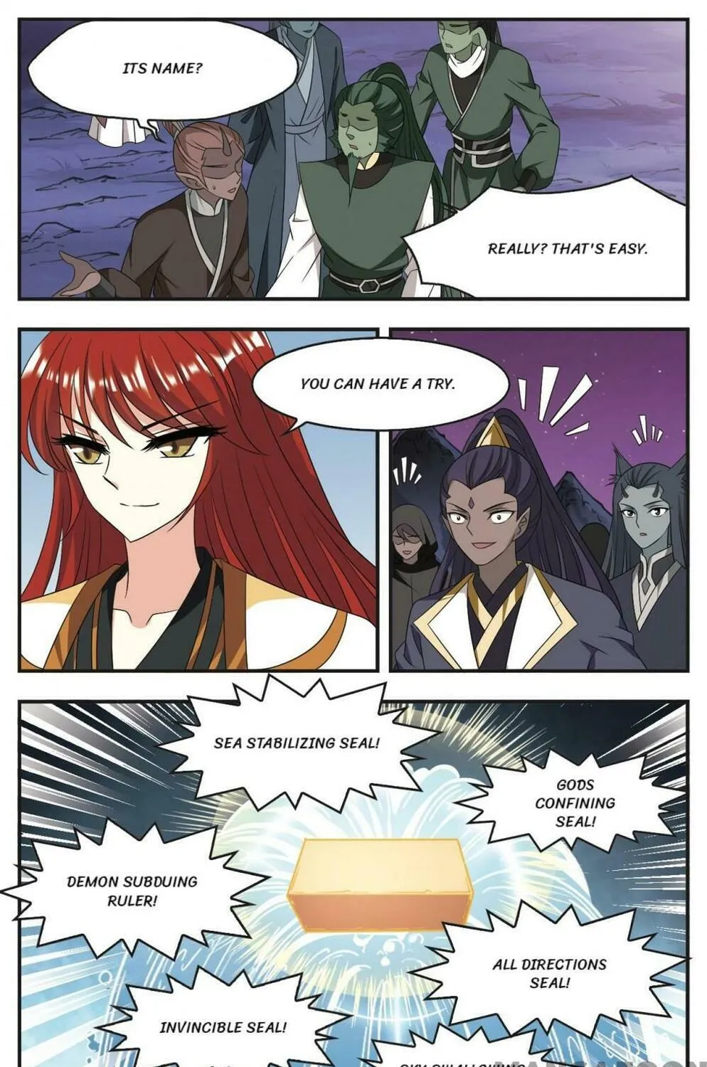 Read Feng Qi Cang Lan (Colored) chapter 387 image 12 on Lezhin