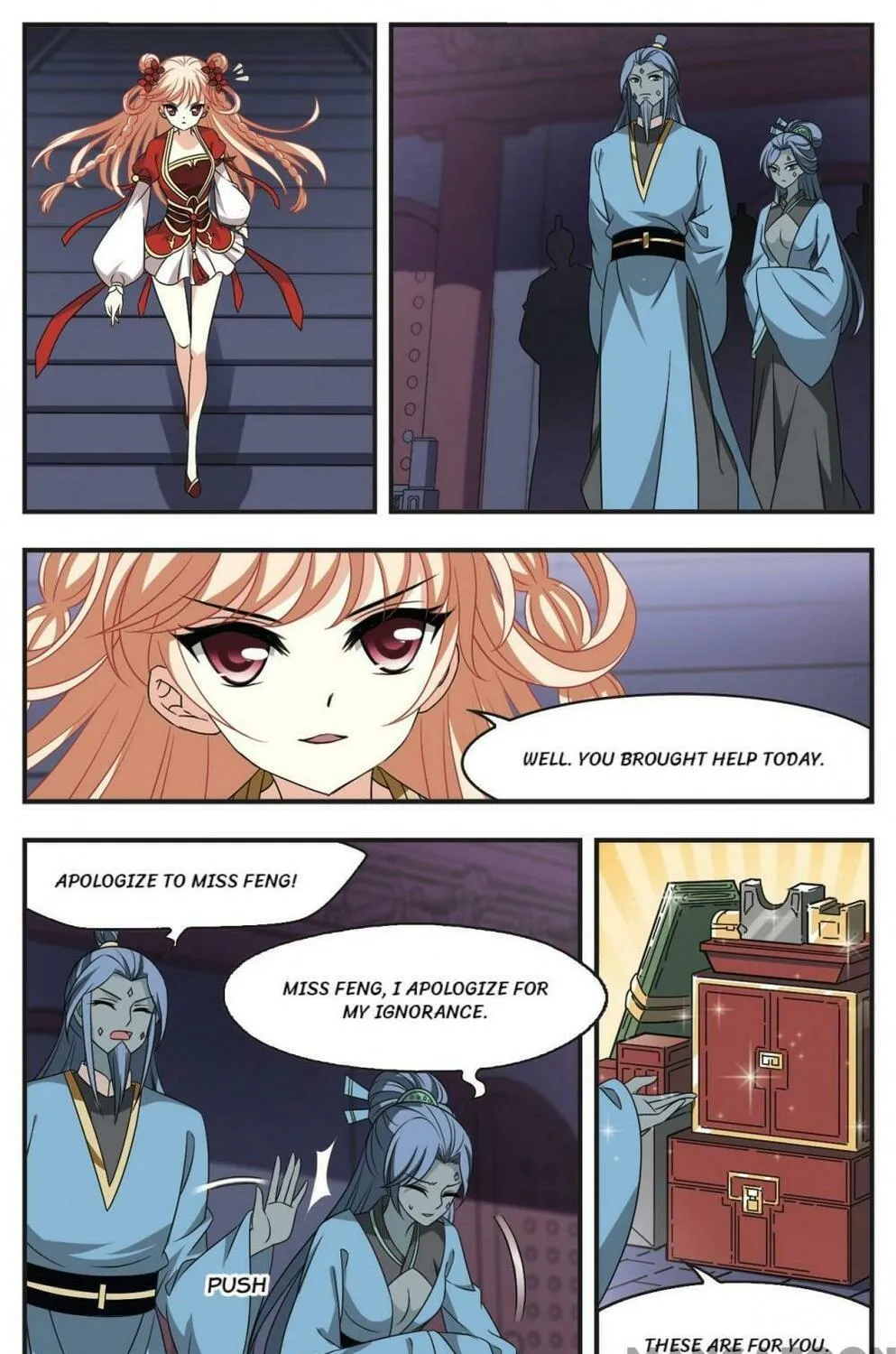 Read Feng Qi Cang Lan (Colored) chapter 389 image 9 on Lezhin