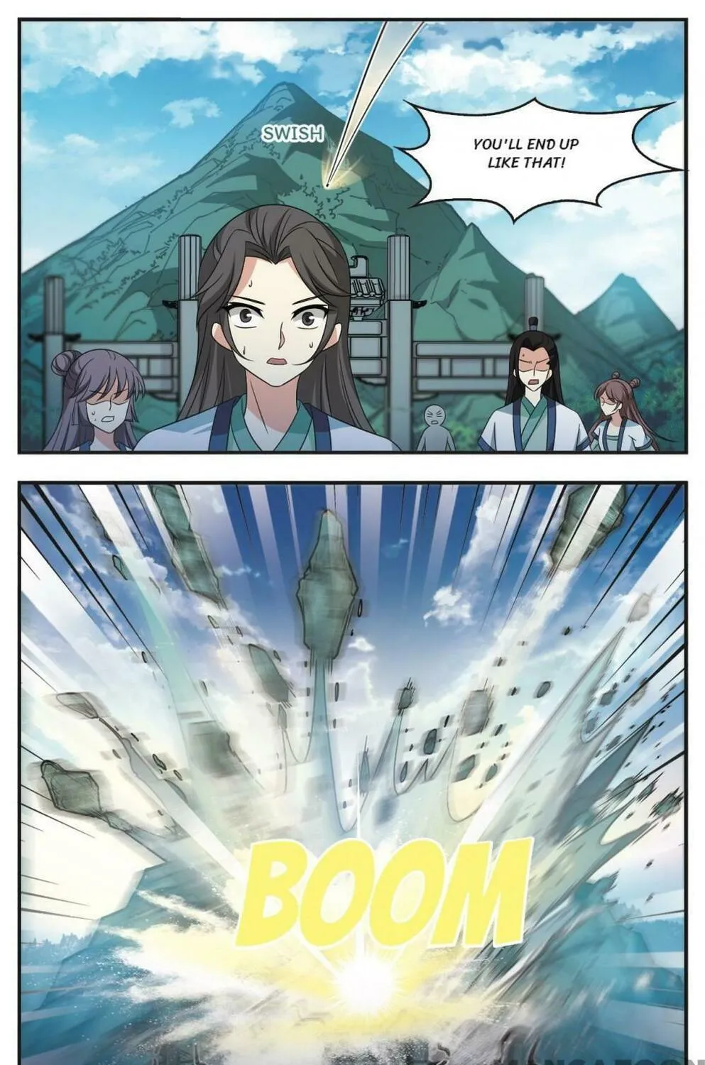 Read Feng Qi Cang Lan (Colored) chapter 395 image 16 on Lezhin