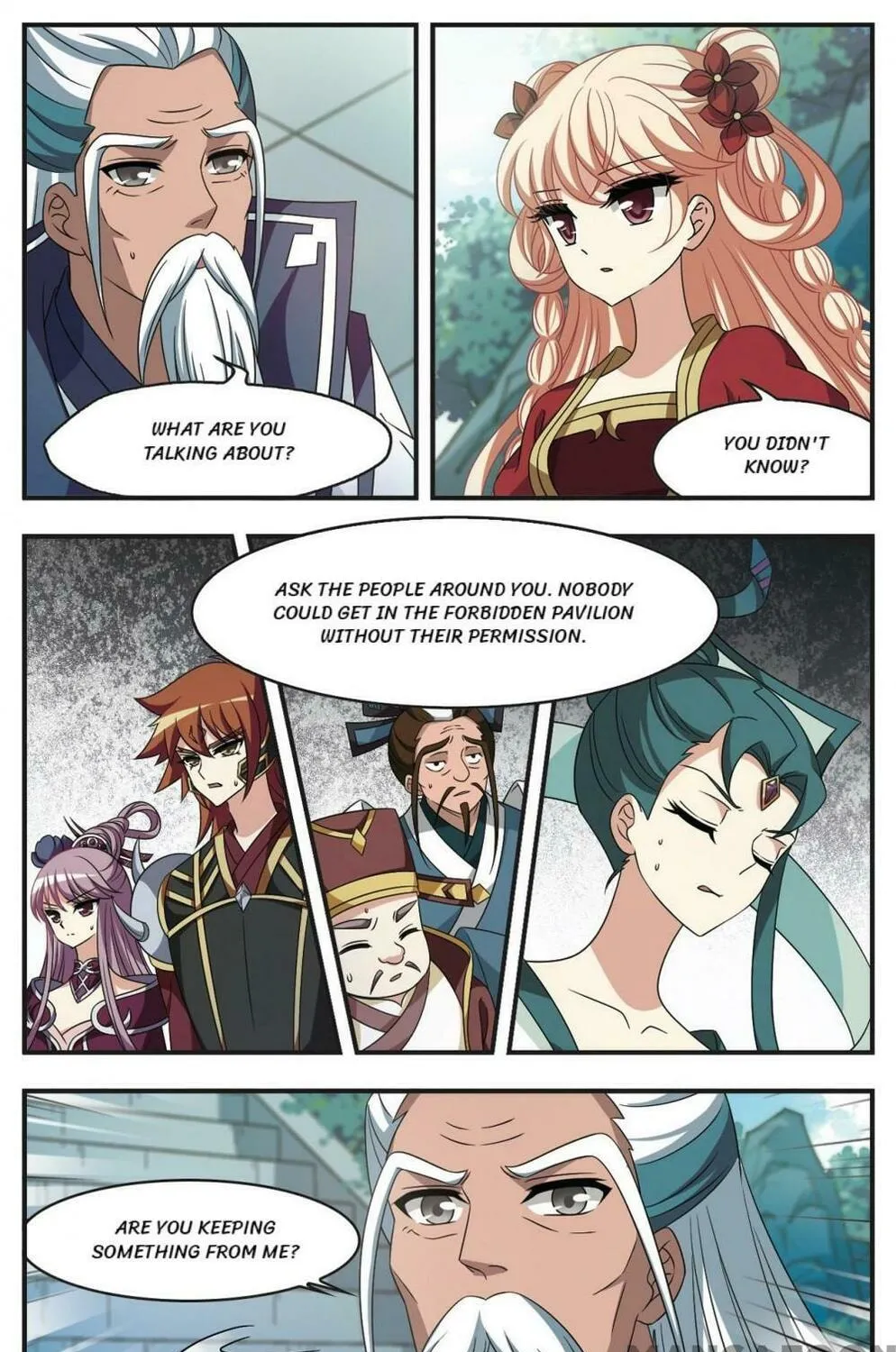 Read Feng Qi Cang Lan (Colored) chapter 395 image 6 on Lezhin