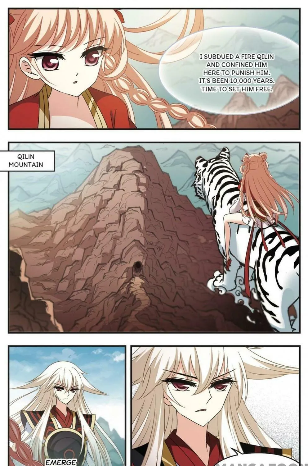 Read Feng Qi Cang Lan (Colored) chapter 397 image 0 on Lezhin
