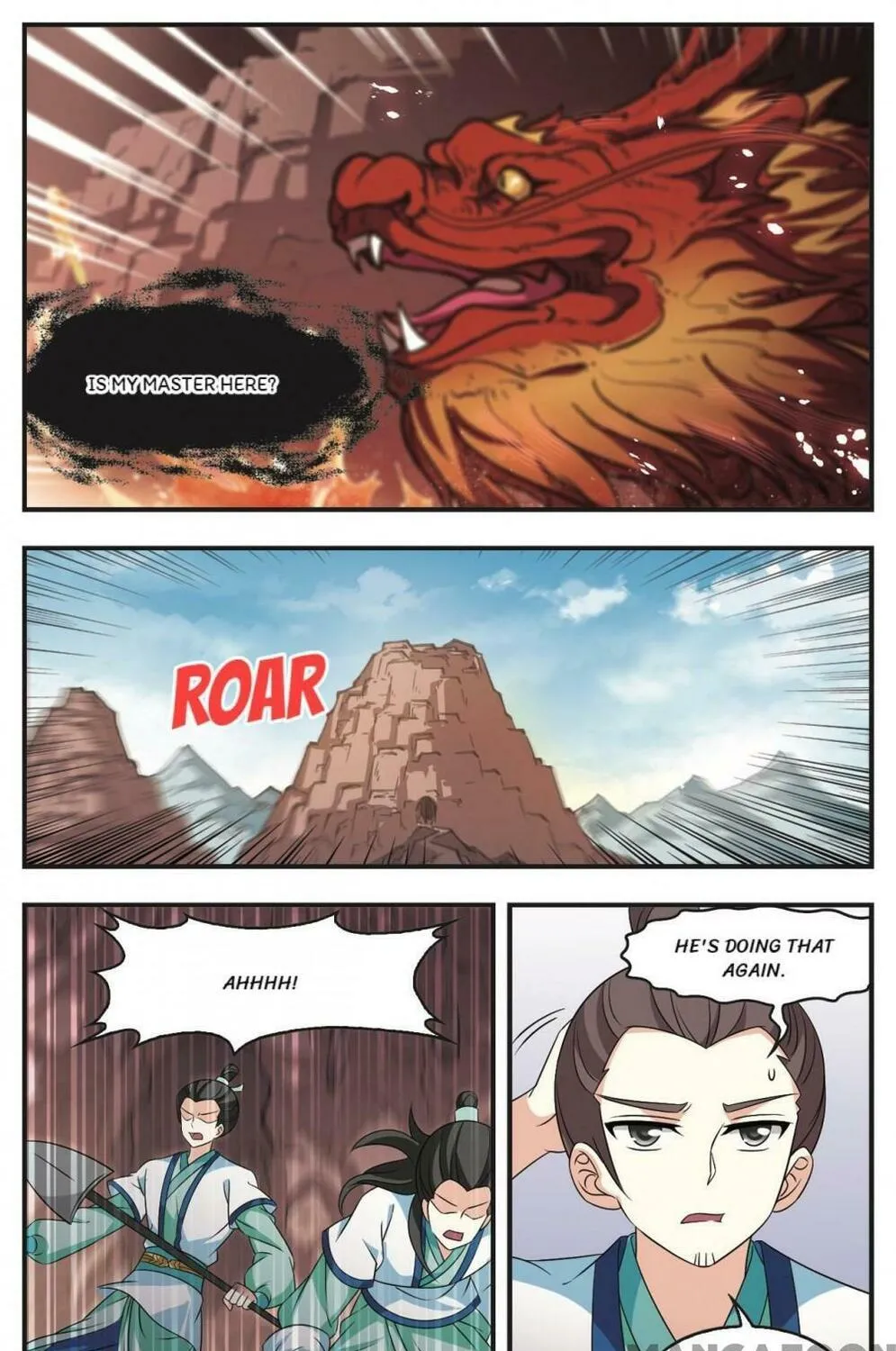 Read Feng Qi Cang Lan (Colored) chapter 397 image 4 on Lezhin