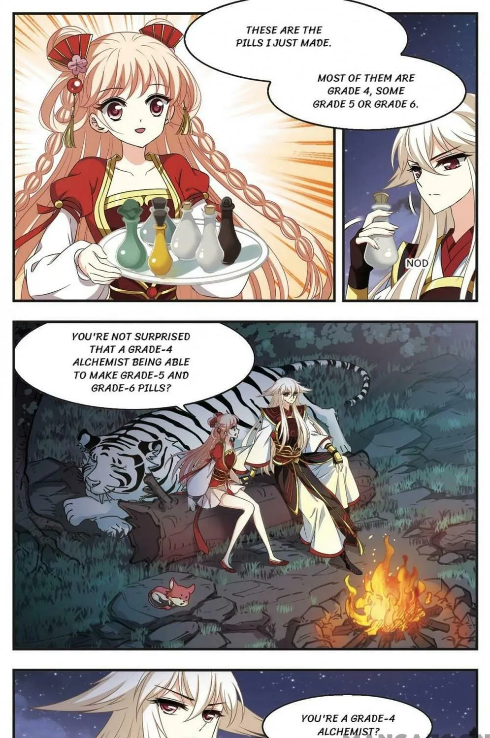 Read Feng Qi Cang Lan (Colored) chapter 401 image 10 on Lezhin