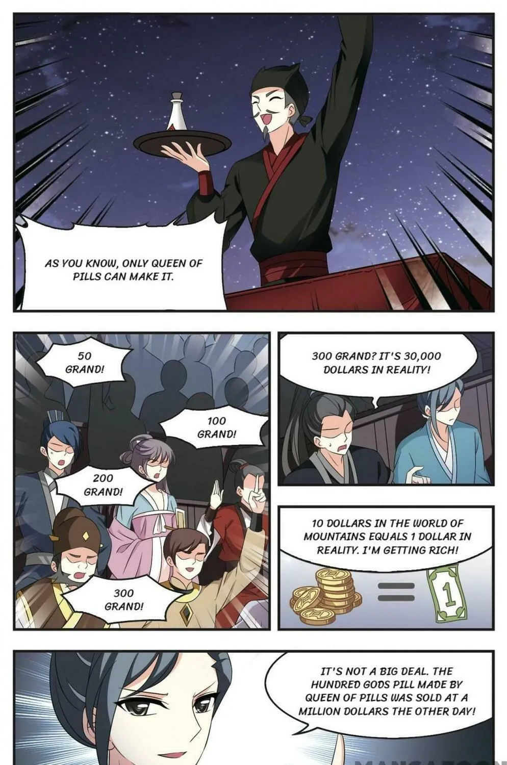 Read Feng Qi Cang Lan (Colored) chapter 401 image 14 on Lezhin