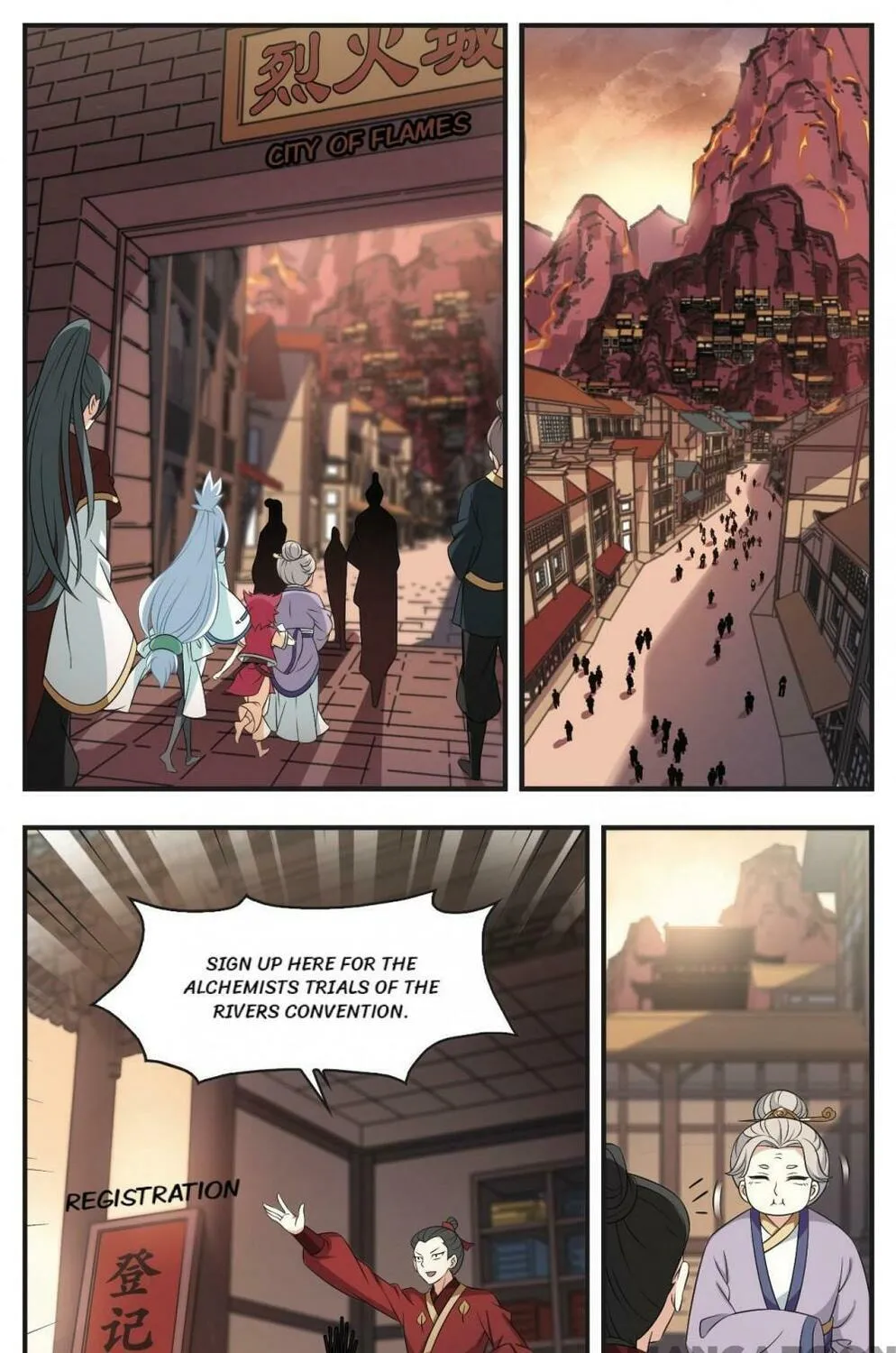Read Feng Qi Cang Lan (Colored) chapter 404 image 0 on Lezhin