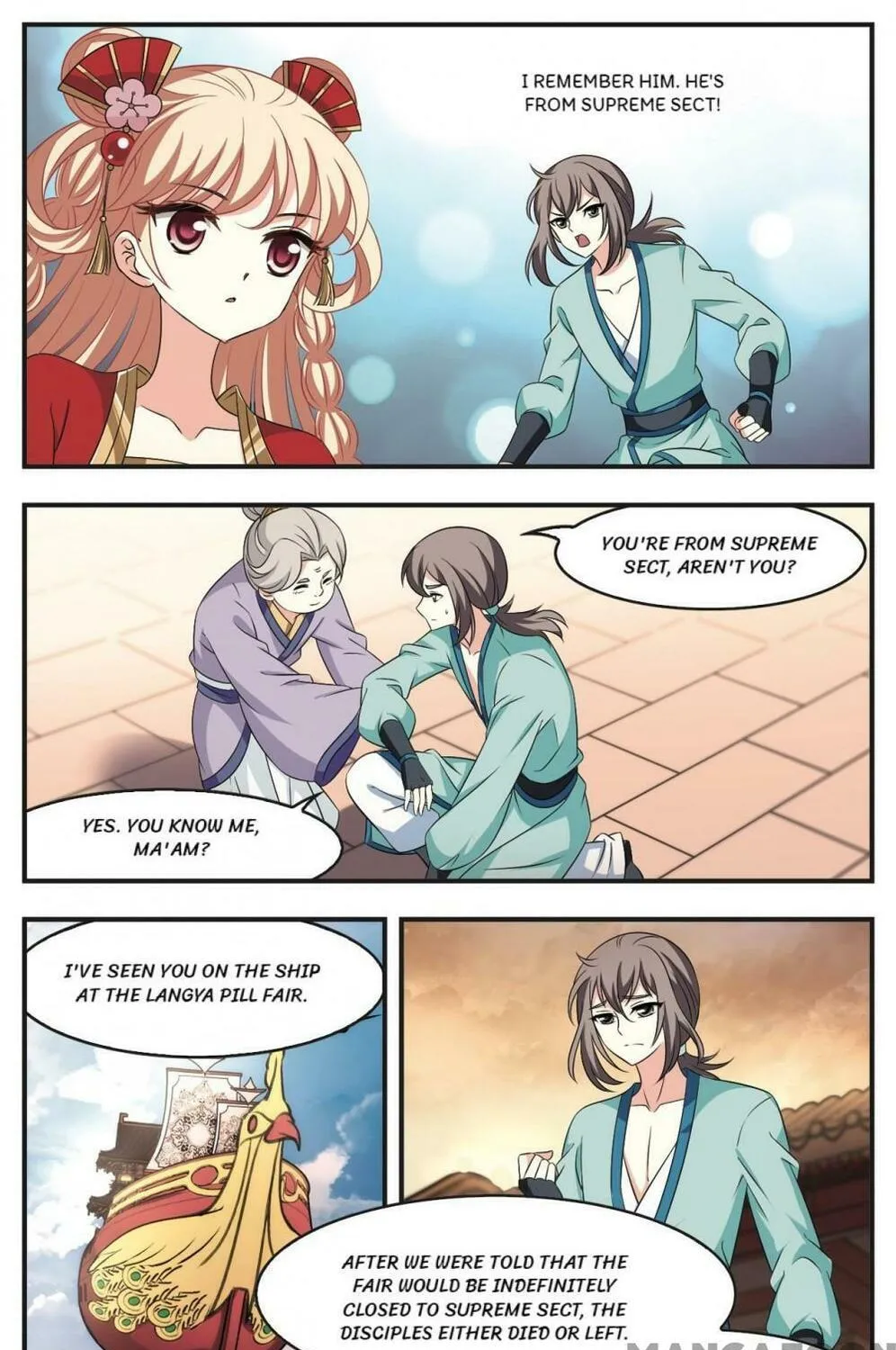 Read Feng Qi Cang Lan (Colored) chapter 404 image 10 on Lezhin
