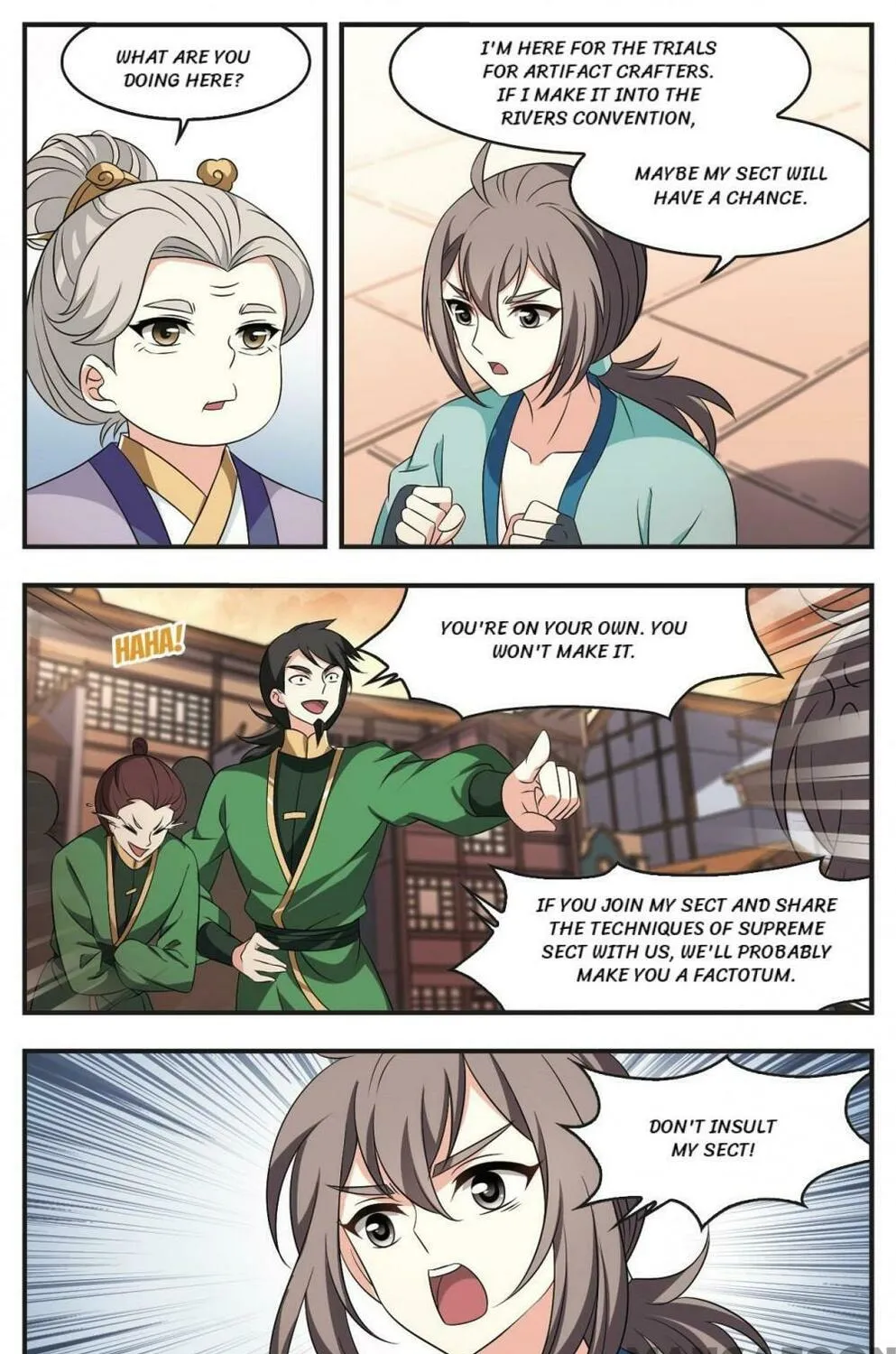 Read Feng Qi Cang Lan (Colored) chapter 404 image 12 on Lezhin