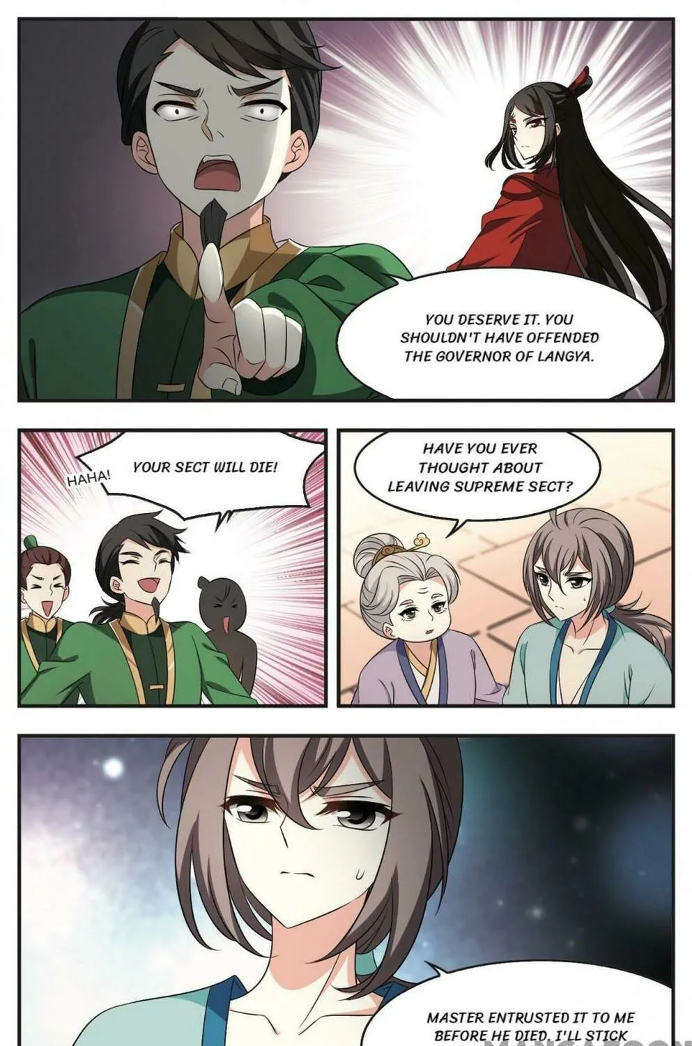 Read Feng Qi Cang Lan (Colored) chapter 404 image 14 on Lezhin