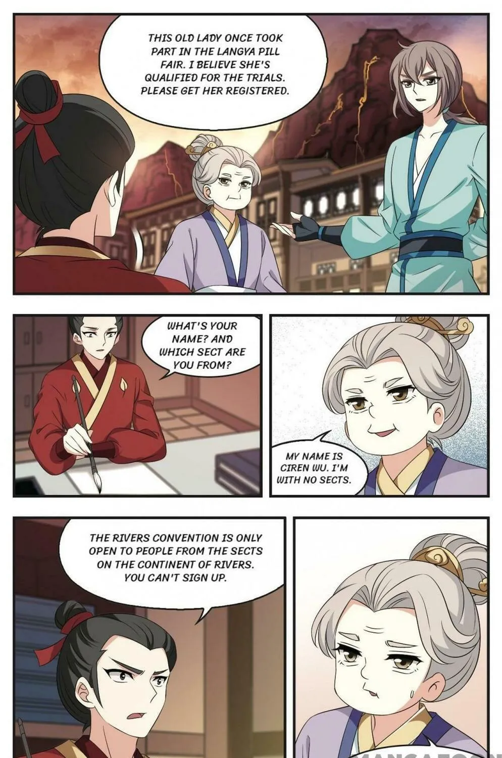 Read Feng Qi Cang Lan (Colored) chapter 404 image 16 on Lezhin
