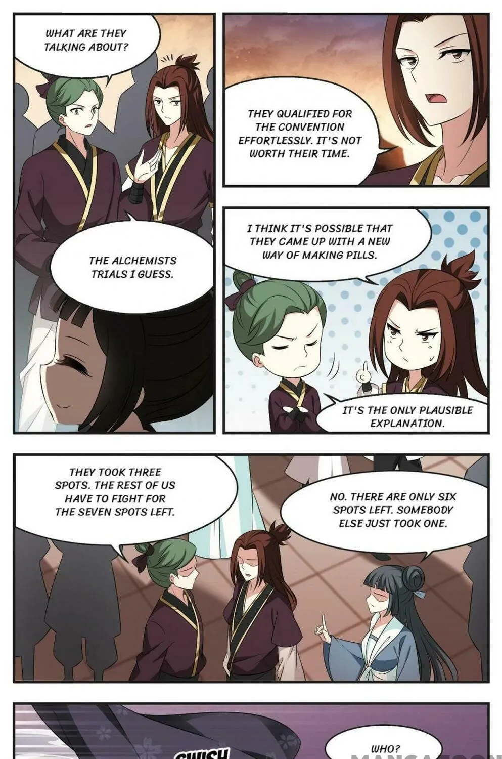 Read Feng Qi Cang Lan (Colored) chapter 406 image 6 on Lezhin