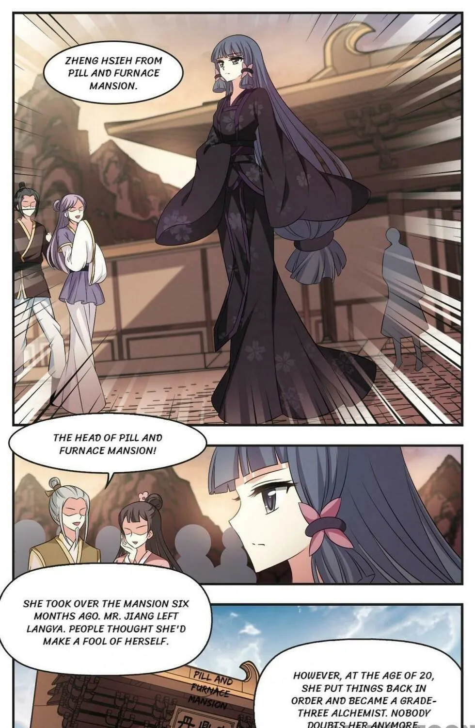 Read Feng Qi Cang Lan (Colored) chapter 406 image 8 on Lezhin