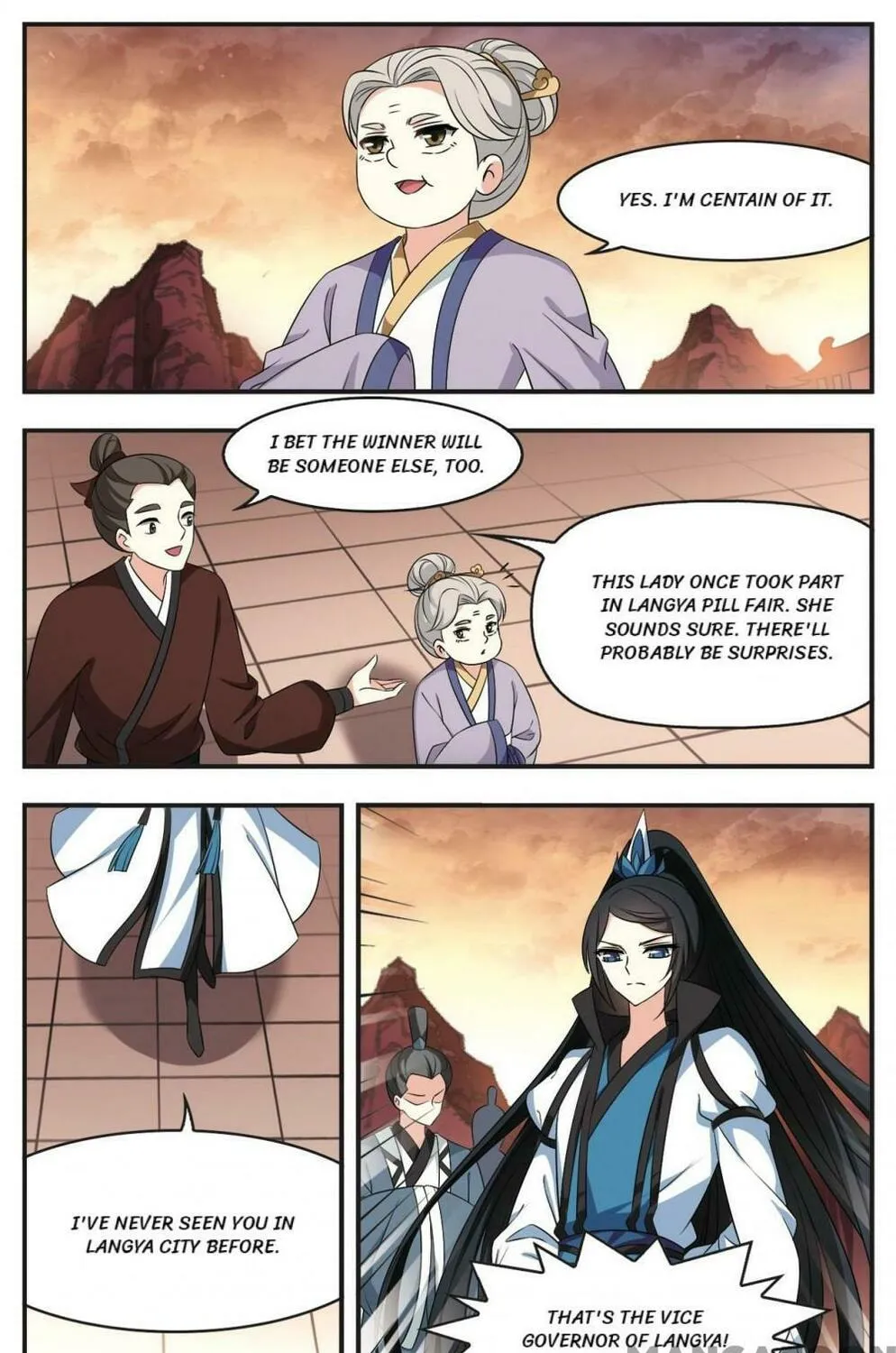 Read Feng Qi Cang Lan (Colored) chapter 407 image 0 on Lezhin