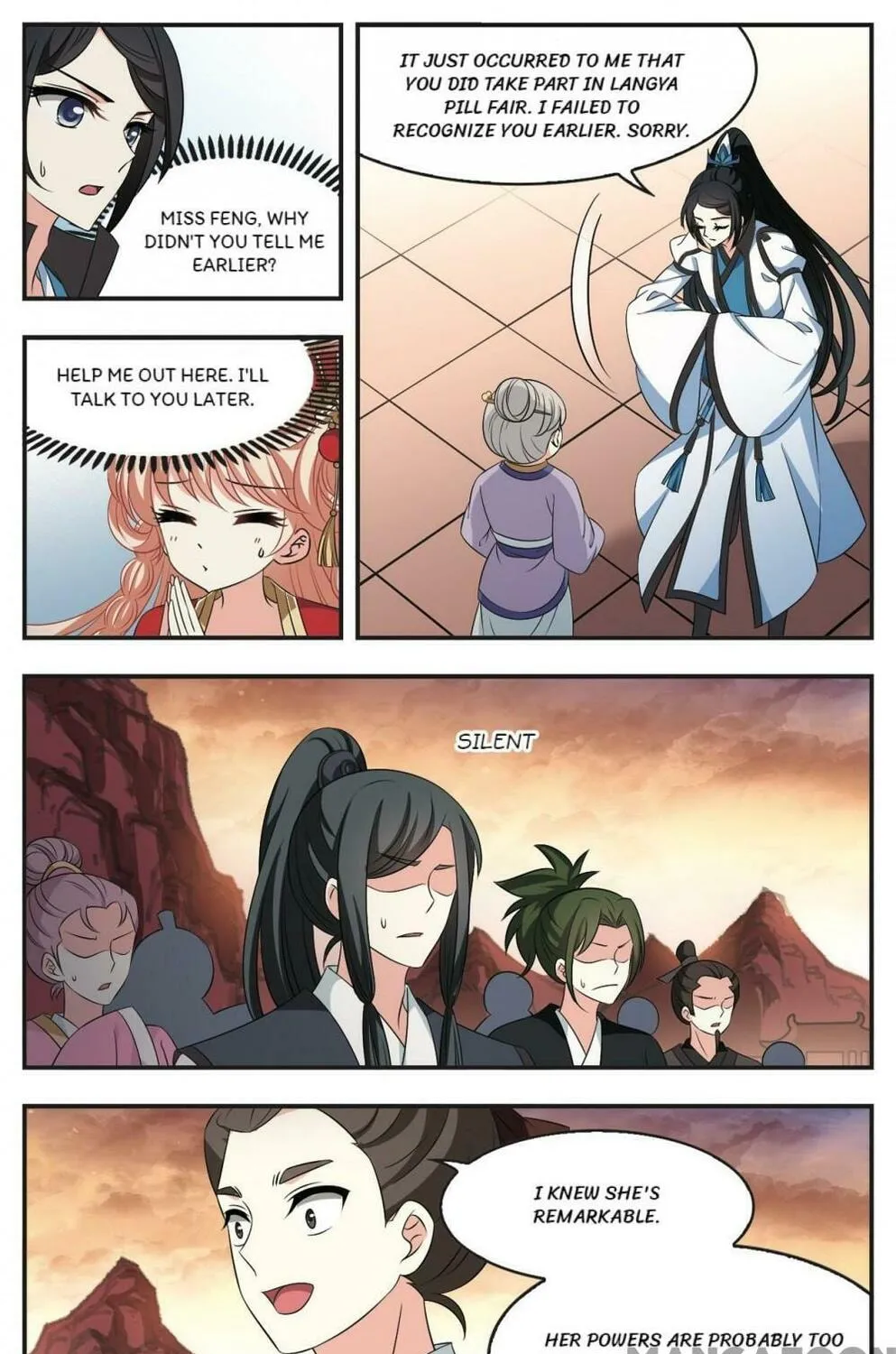Read Feng Qi Cang Lan (Colored) chapter 407 image 6 on Lezhin