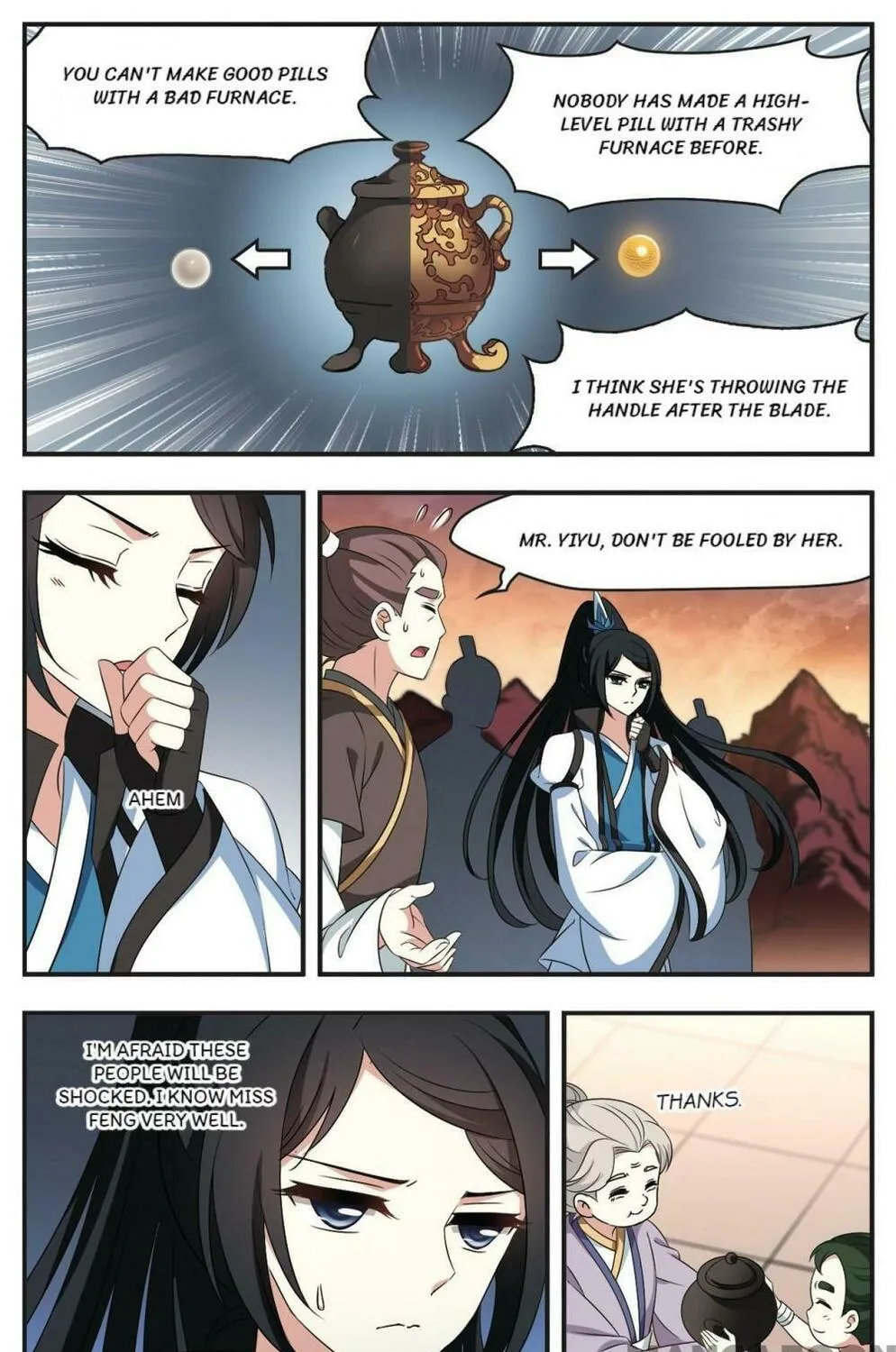 Read Feng Qi Cang Lan (Colored) chapter 409 image 8 on Lezhin