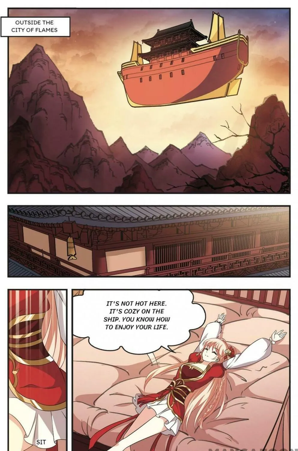 Read Feng Qi Cang Lan (Colored) chapter 410 image 6 on Lezhin
