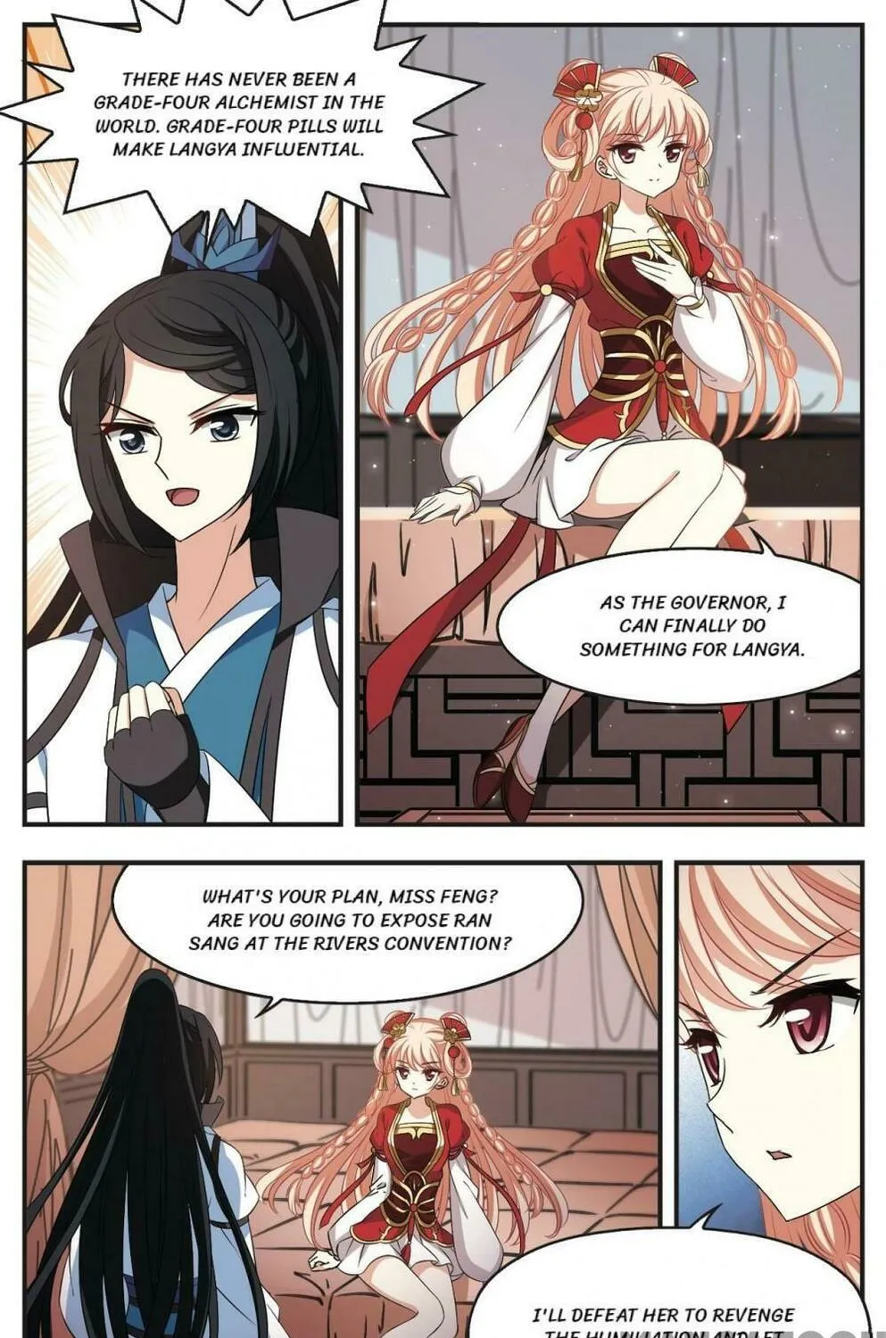 Read Feng Qi Cang Lan (Colored) chapter 411 image 3 on Lezhin