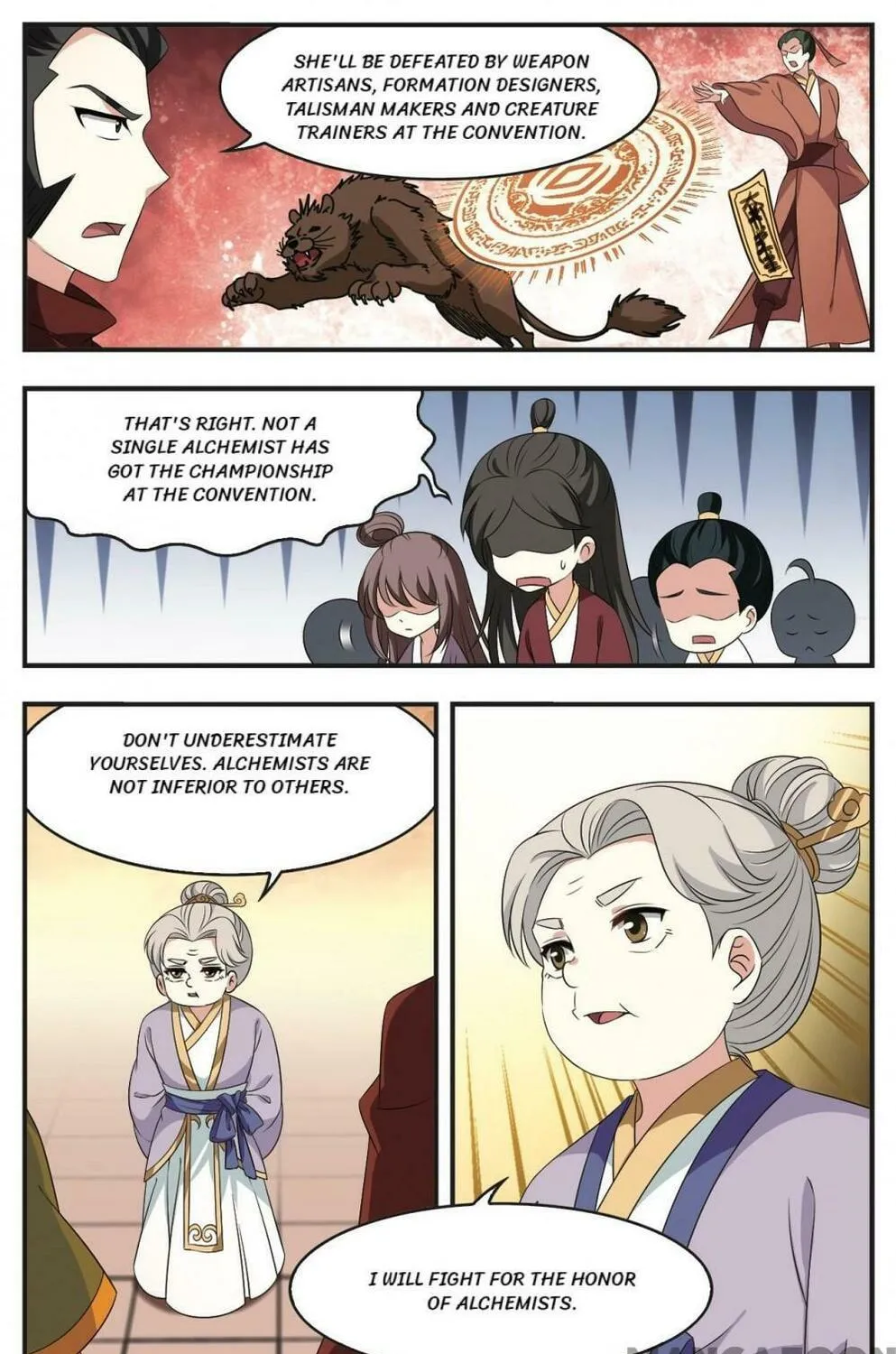 Read Feng Qi Cang Lan (Colored) chapter 411 image 9 on Lezhin
