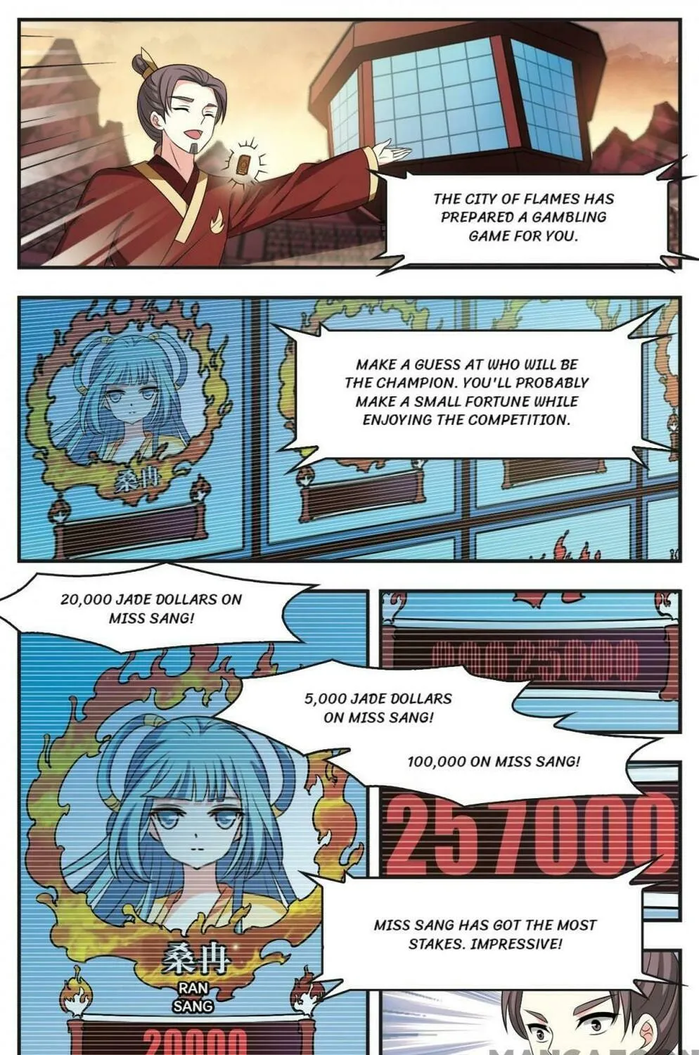 Read Feng Qi Cang Lan (Colored) chapter 413 image 0 on Lezhin