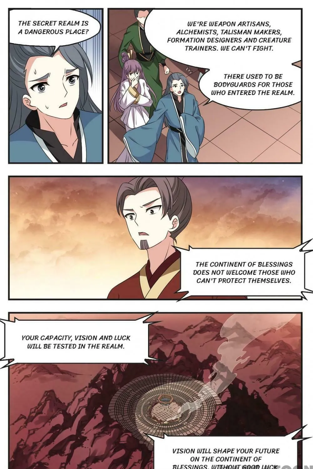 Read Feng Qi Cang Lan (Colored) chapter 414 image 0 on Lezhin