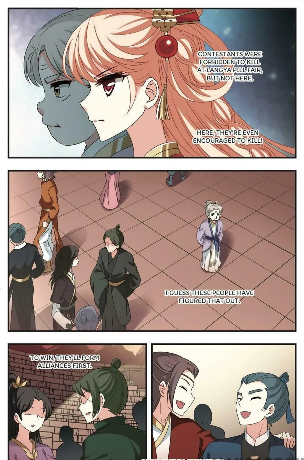 Read Feng Qi Cang Lan (Colored) chapter 414 image 2 on Lezhin