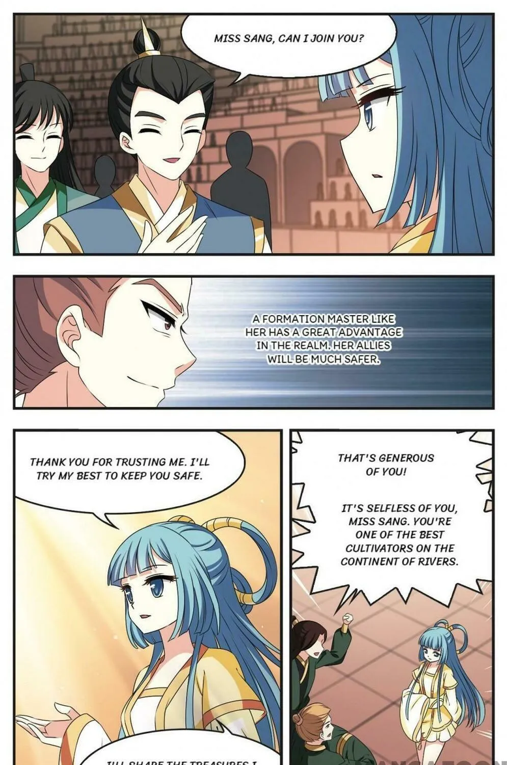 Read Feng Qi Cang Lan (Colored) chapter 414 image 4 on Lezhin