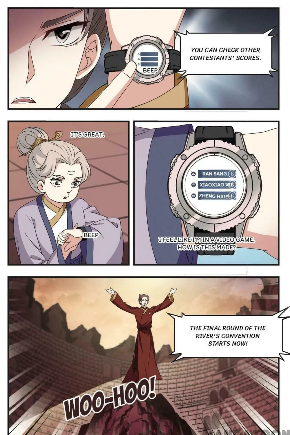 Read Feng Qi Cang Lan (Colored) chapter 415 image 4 on Lezhin