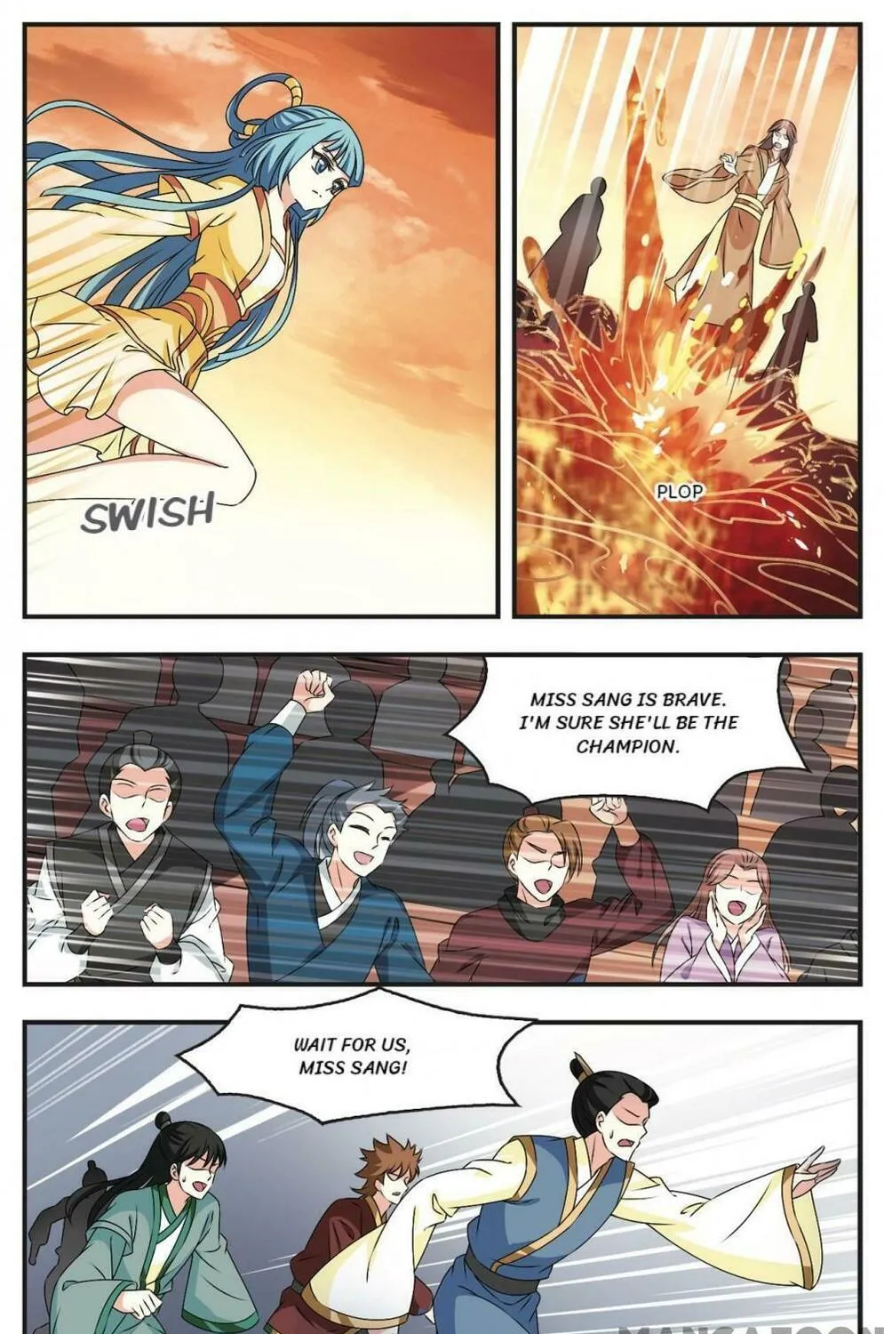 Read Feng Qi Cang Lan (Colored) chapter 415 image 8 on Lezhin