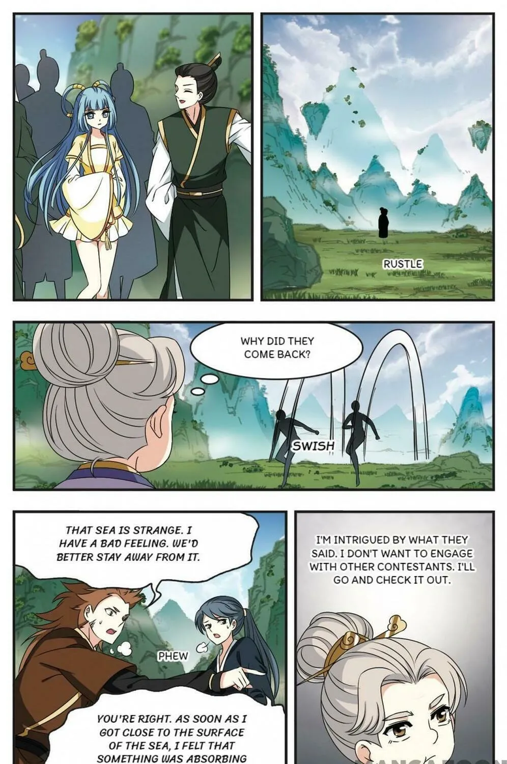 Read Feng Qi Cang Lan (Colored) chapter 418 image 2 on Lezhin