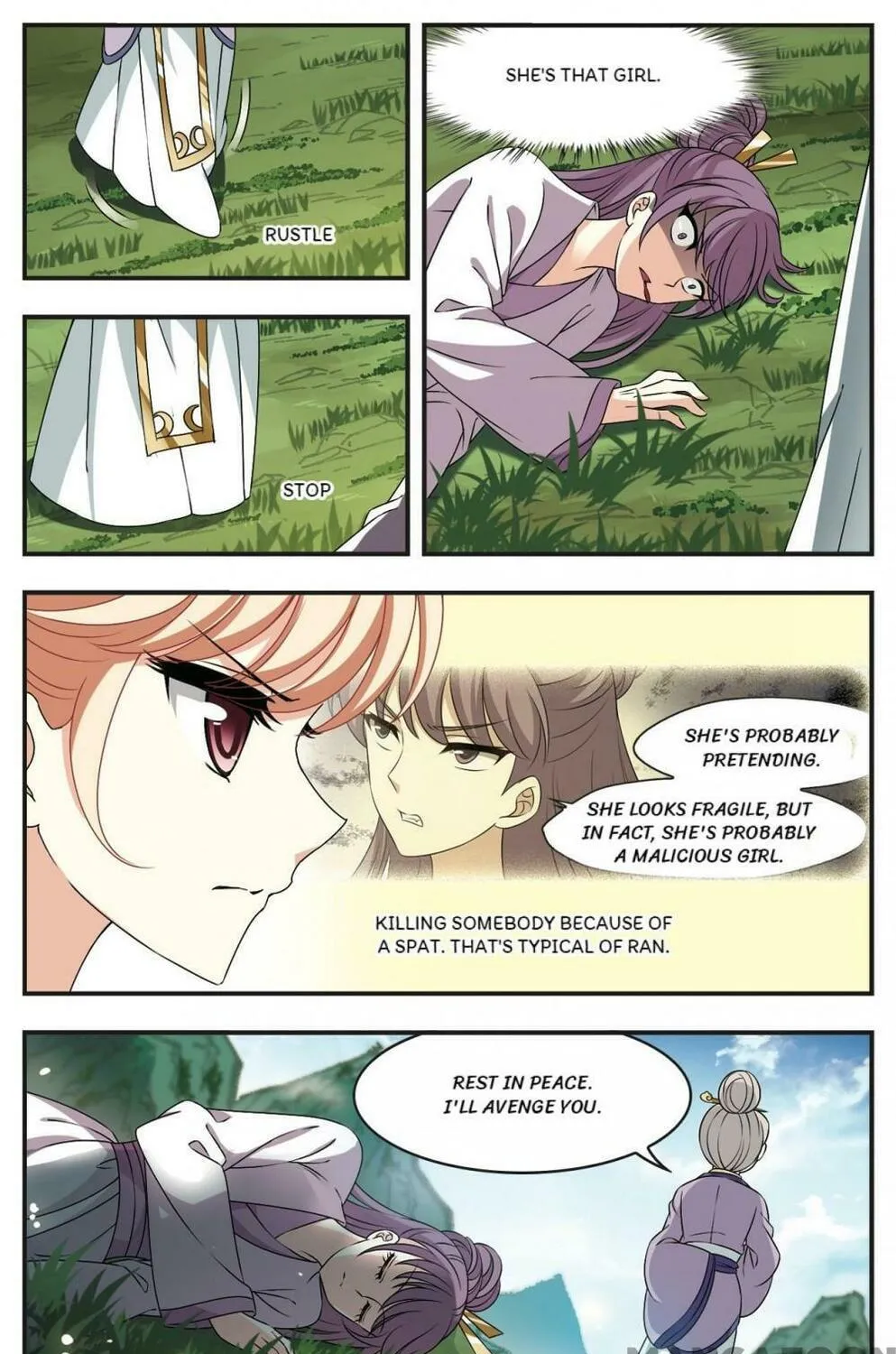 Read Feng Qi Cang Lan (Colored) chapter 418 image 4 on Lezhin
