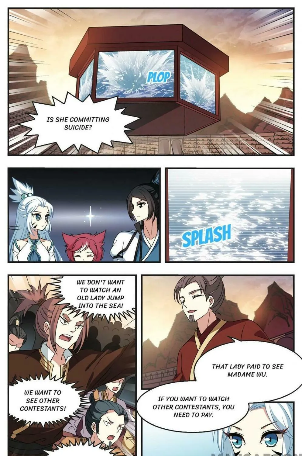 Read Feng Qi Cang Lan (Colored) chapter 418 image 8 on Lezhin