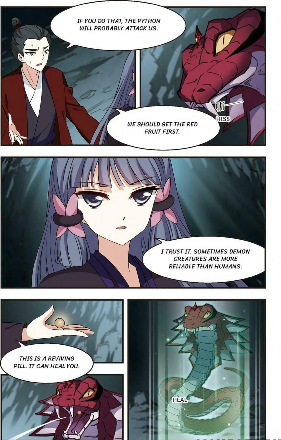 Read Feng Qi Cang Lan (Colored) chapter 419 image 4 on Lezhin
