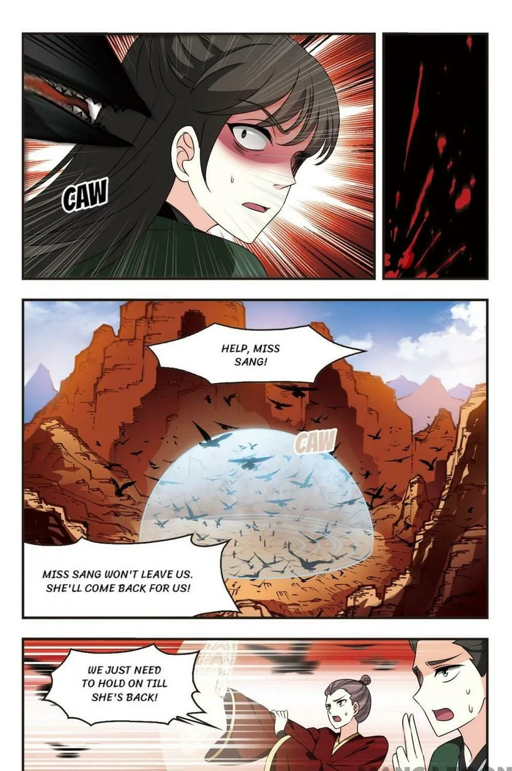 Read Feng Qi Cang Lan (Colored) chapter 420 image 14 on Lezhin
