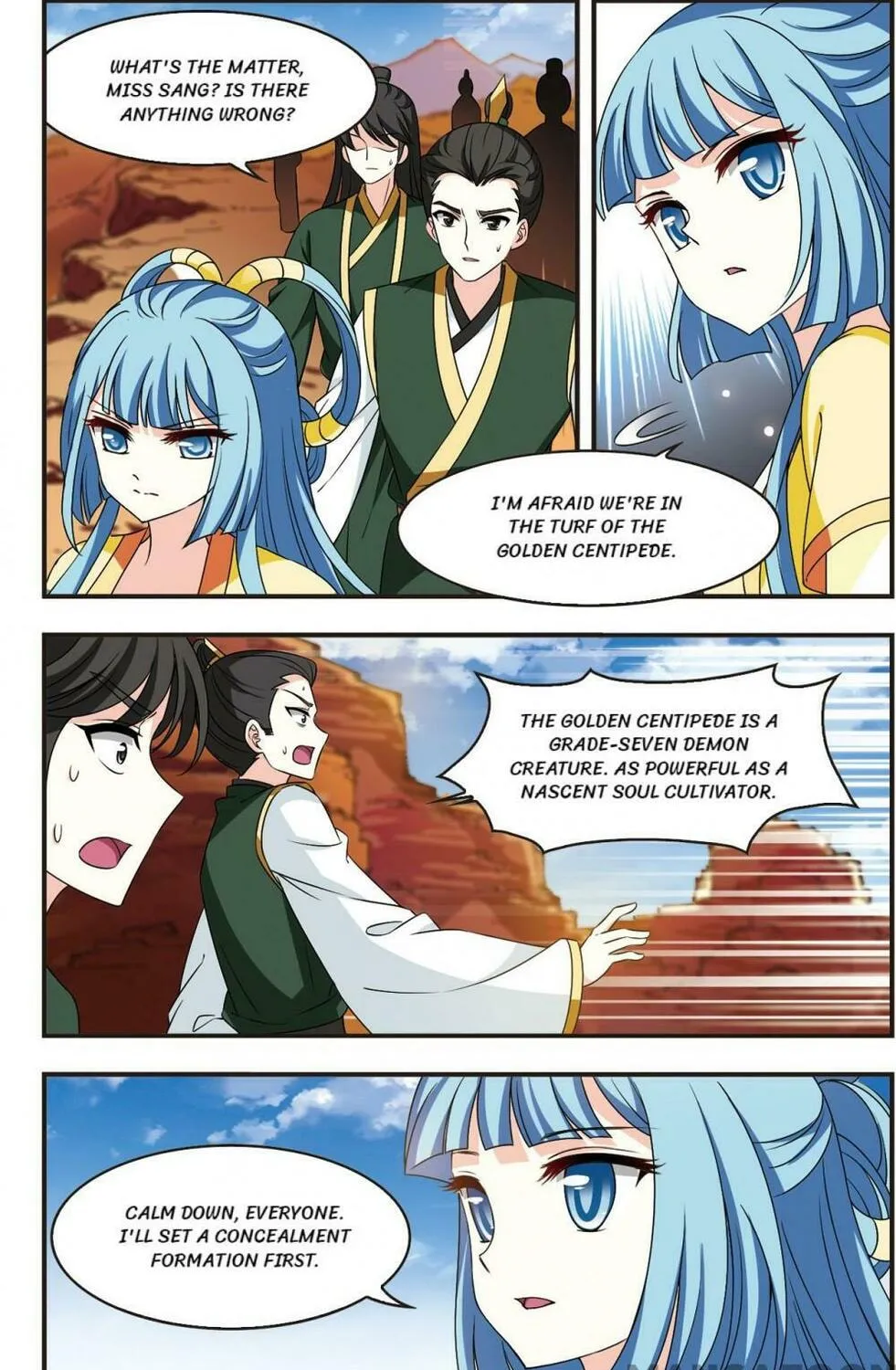 Read Feng Qi Cang Lan (Colored) chapter 420 image 2 on Lezhin