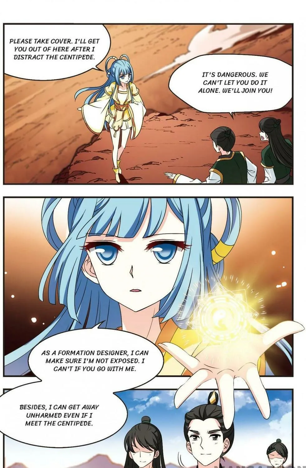 Read Feng Qi Cang Lan (Colored) chapter 420 image 4 on Lezhin