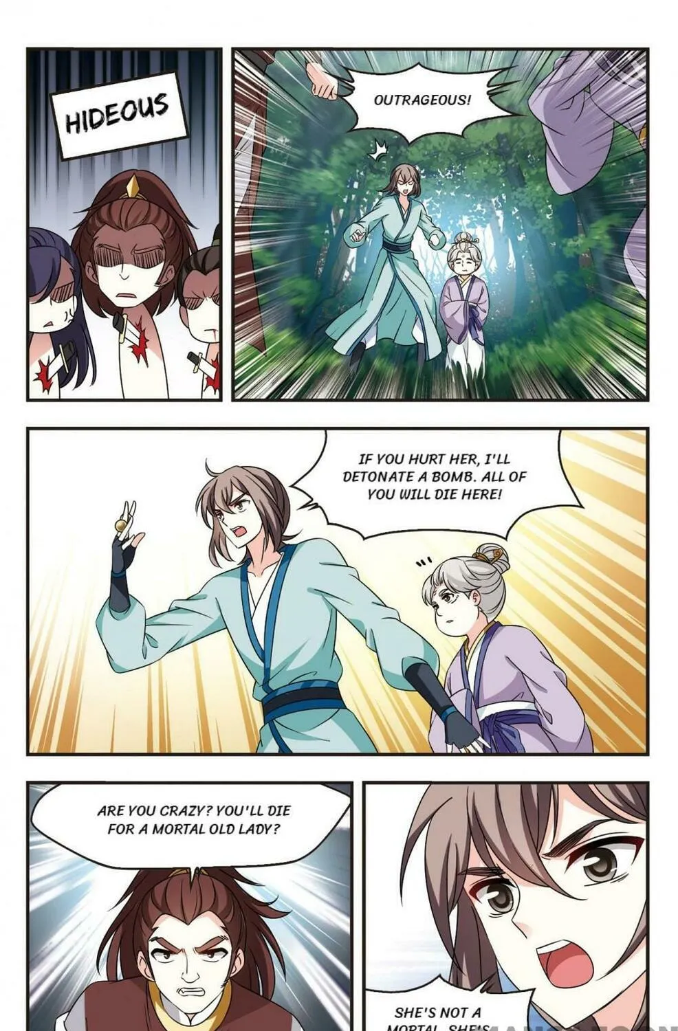 Read Feng Qi Cang Lan (Colored) chapter 427 image 12 on Lezhin