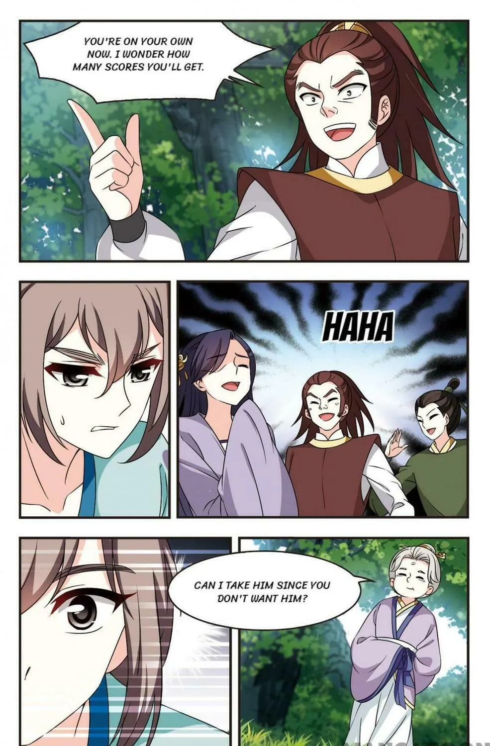 Read Feng Qi Cang Lan (Colored) chapter 427 image 8 on Lezhin