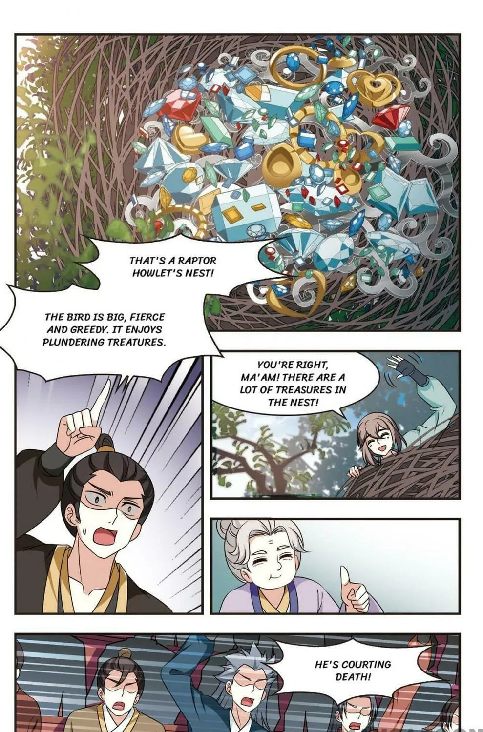 Read Feng Qi Cang Lan (Colored) chapter 430 image 12 on Lezhin