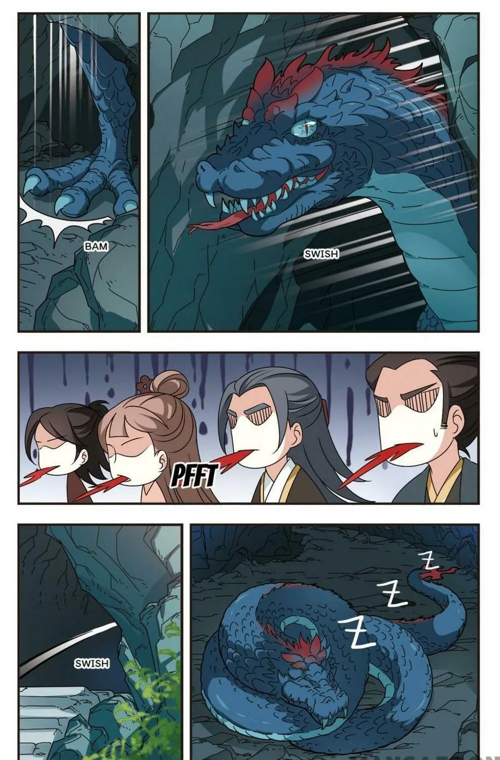 Read Feng Qi Cang Lan (Colored) chapter 430 image 8 on Lezhin