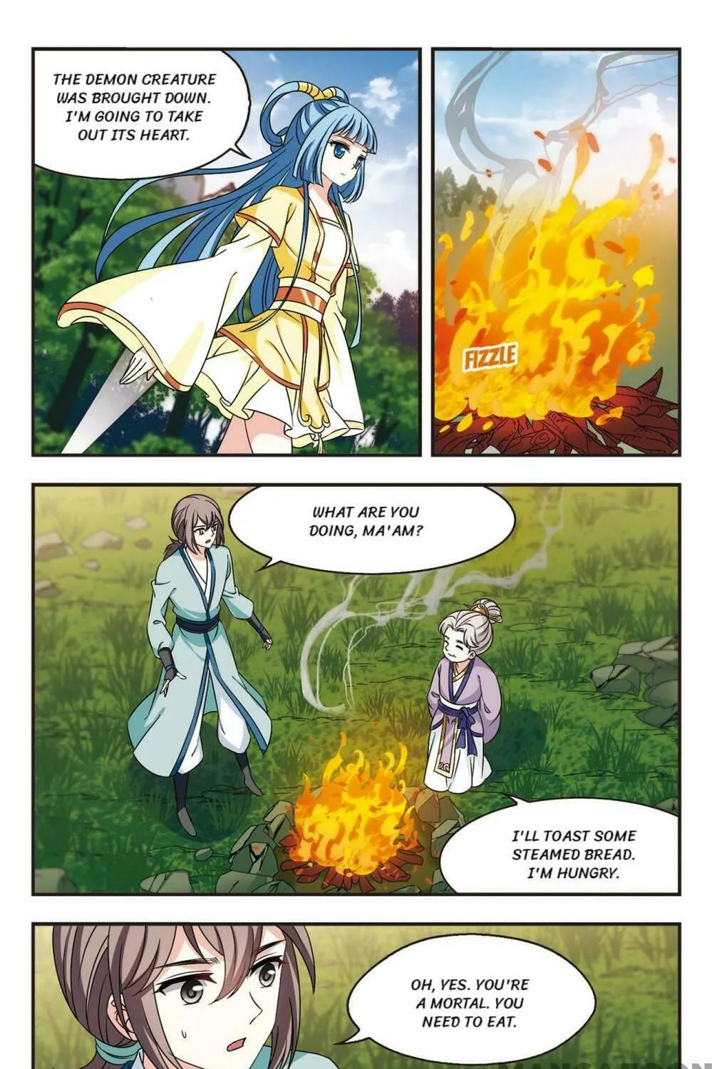 Read Feng Qi Cang Lan (Colored) chapter 432 image 6 on Lezhin