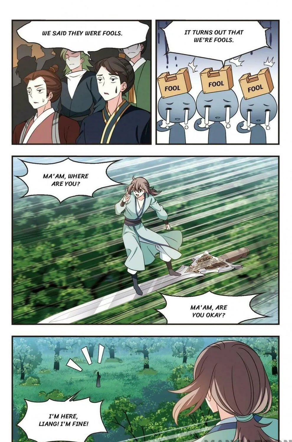 Read Feng Qi Cang Lan (Colored) chapter 440 image 8 on Lezhin