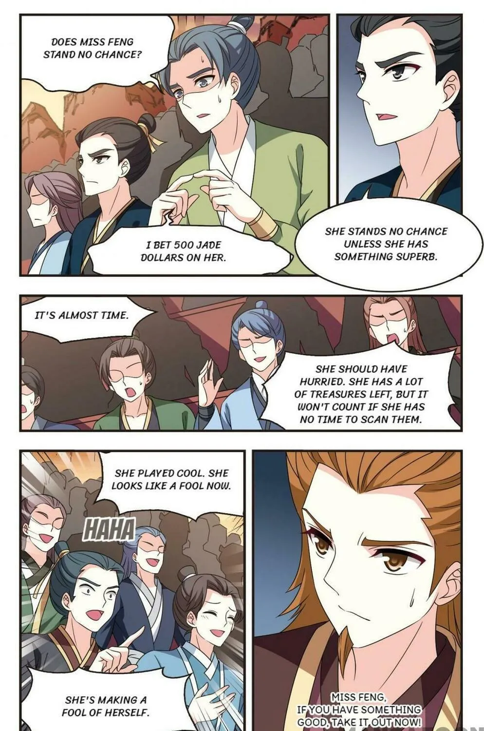 Read Feng Qi Cang Lan (Colored) chapter 444 image 10 on Lezhin