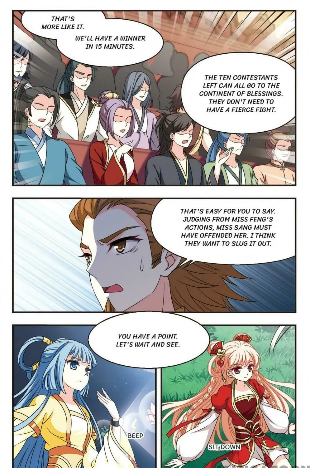 Read Feng Qi Cang Lan (Colored) chapter 444 image 2 on Lezhin